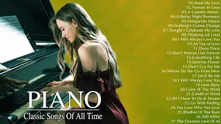 Beautiful Piano Love Songs  | Best Relaxing Love Songs 60s 70s 80s - Famous Classical Piano Pieces