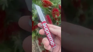 CRKT x SUPREME CEO Microflipper #youtubeshorts #edc #knife