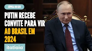 LULA FAZ CONVITE PARA PUTIN VIR AO BRASIL NO G20 | EDILENE LOPES