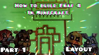 How to build FNAF 4 In minecraft[Part 1][Layout+Floors&Walls]