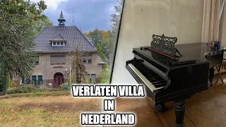 VERLATEN VILLA in NEDERLAND van een BEROEMDE MUZIKANT ! *ALLES ACHTERGELATEN*