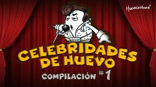 Celebridades de HUEVOS Compilación #1 🥚 😎 | Huevocartoon