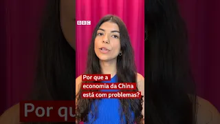 Por que economia da China está com problemas? #shorts