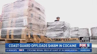 Coast Guard offloads 33K pounds of cocaine in San Diego