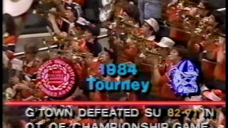 SU vs Hoyas - Big East Semi-Finals 3/9/85