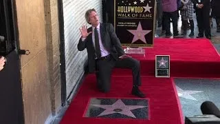 Hugh Laurie gets star on Hollywood Walk of Fame