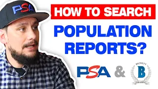 How To Search PSA and BGS Population Reports - Investing in Sports Cards