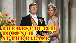 KING WILLEM-ALEXANDER AND QUEEN MAXIMA INVITE THE BEST DUTCH TO LUNCH AT THE PALACE