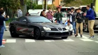 Mercedes-Benz SLR McLaren Straight Pipes Sound! - 1080p HD