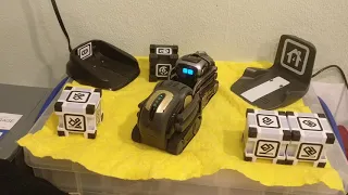 Anki Cozmo bullies Vector off a cliff