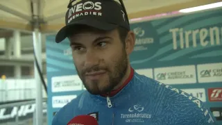 Filippo Ganna - Interview at the finish - Tirreno-Adriatico 2023 - Stage 1