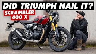 Triumph Scrambler 400 X Review: Did They Nail It?