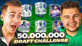 POBIŁEM PLKD?! DRAFT ZA 50 MILIONÓW CHALLENGE! | EA FC 24