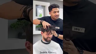 Transformación😱, video del proceso en mi canal ¡SUBSCRÍBETE AHORA! #hairstyle #barber #shots