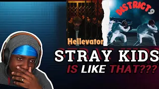 STRAYS KIDS OFFICIAL MV HELLEVATOR & DISTIRCT 9 REACTION