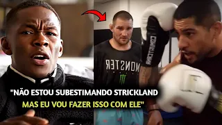 PODE SE DAR MUITO MAL! Adesanya FAZ PREVISÃO ASSUSTADOR4 para LUTA contra Strickland "EU VOU..."