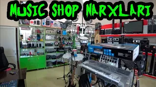 MUSIC SHOP NARXLARI / BUNI MAGAZIN DASA BO'LADI