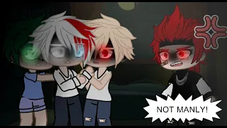 ''Not Manly!''|Angst|+Twist|TodoBakuDeku|BNHA/MHA|Gacha Club