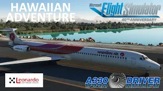 Hawaiian Adventure in the MD-82 | Honolulu to Kahului | Real Airline Pilot