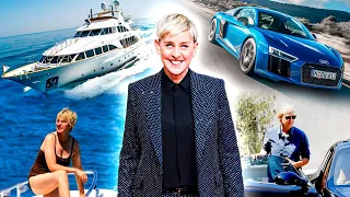 Ellen Degeneres Lifestyle | Net Worth, Fortune, Car Collection, Mansion...