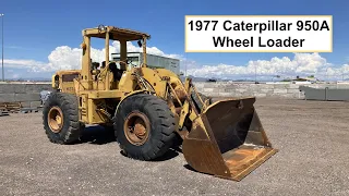 1977 Caterpillar 950A Wheel Loader