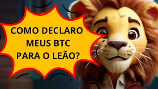 COMO DECLARAR BITCOIN BINANCE