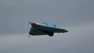 Verhees Delta D-2 Two Seater F-PDHZ Homebuilt Flying Wing (UFO) Teuge Airport Holland 16 Maart 2024