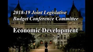 2018-19 Joint Legislative Budget Conference Committee on Economic Development - 03/22/18