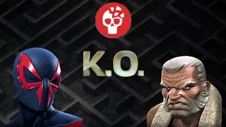Spiderman 2099 solos old man logan | MCOC