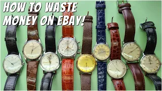 How to waste money on eBay!