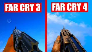 Far Cry 4 vs Far Cry 3 - Weapon Comparison