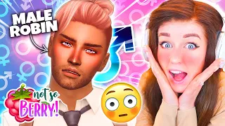 NOT SO BERRY - Genderbend 7-8 CAS Challenge! (The Sims 4)