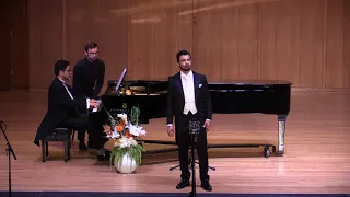 Anthony Leon, Tenor - "Chiquitita La Novia", Obradors