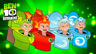 Skibidi Toilet Elemental Fusion : Ben 10 & Boboiboy Skibidi Toilet Fanmade Transformation