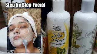 Facial Steps With pressure points Class || Facial Step by Step