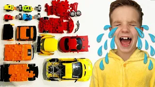 Mark Repairs cars - Satisfying Toy Vehicles Assemble for kids