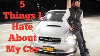 5 Things I Hate About My Subaru Legacy GT