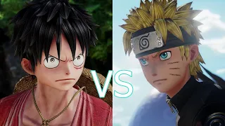 Jump Force - Luffy Vs. Naruto (STRONGEST)