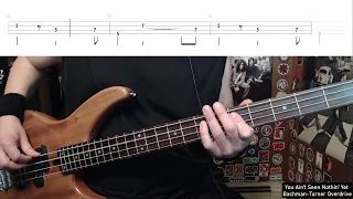 You Ain't Seen Nothin' Yet by Bachman-Turner Overdrive - Bass Cover with Tabs Play-Along