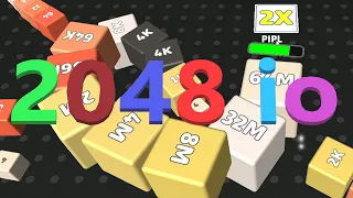 cubes 2048.io |  Brain Destruction | Very difficult version of the game