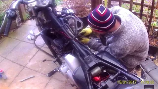 VT125 Honda Shadow 125 carburetor removal pt2