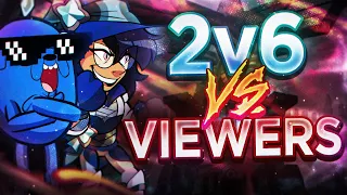 2v6 VS Viewers | Brawlhalla Crew Battle