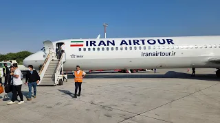 Iran Airtour "Mad Dog" MD-82 | Flight from Tehran to Bandar Abbas