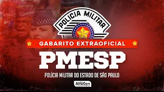 Concurso PM SP 2024 - Gabarito Extraoficial - AlfaCon