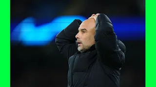 Pep Guardiola reaction to Vinicius Jr goal vs Manchester city