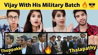 Vijay With His Military Batch Breaks Vidyut's Plan - Thuppakki Movie Scenes | Reaction Team