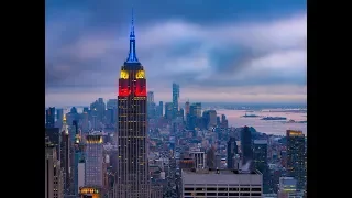 Жизнь в Америке. Empire State Building. Виды с бара на крыше.