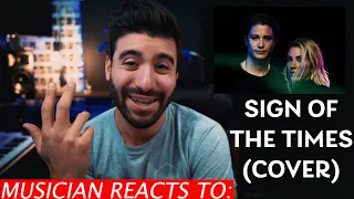 Musician Reacts To Kygo, Ellie Goulding - Sign Of The Times Harry Styles cover in the Live Lounge