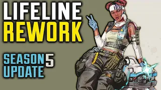 Apex LIFELINE BUFF - NEW passive & DRONE revive! [Season 5 Apex Update REWORK]