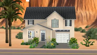 Sims 3 Speed Build #47 // Spanish Rental ~ Part 1 (Exterior)